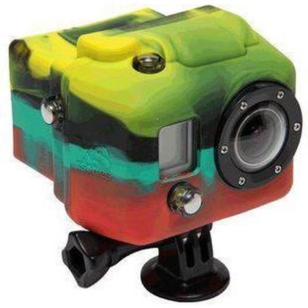 Xsories Hooded Silicone Cover voor GoPro Hero3 - Rasta
