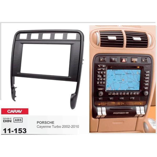 2-DIN PORSCHE Cayenne Turbo 2002-2010 afdeklijst / installatiekit Audiovolt 11-153