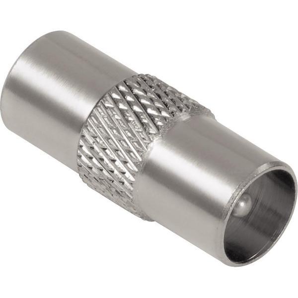 Hama coax adapter 2x plug