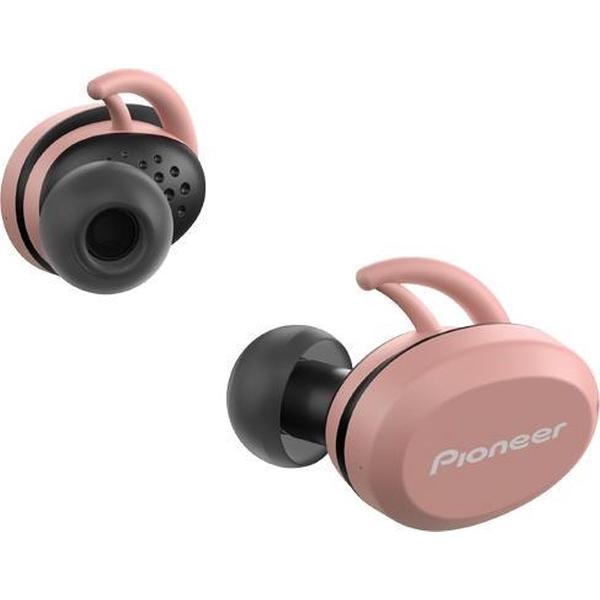Pioneer E8 Headset In-ear Zwart, Roze