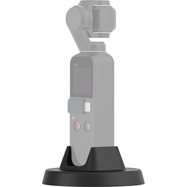 PULUZ USB-C / Type-C Dock Desktop Oplaadbeugel voor DJI Osmo Pocket (zwart)
