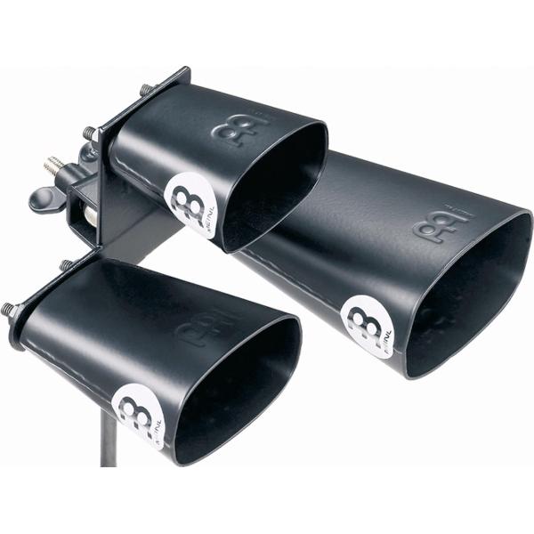 SLTRI-BK Triple Bell Cowbell zwart