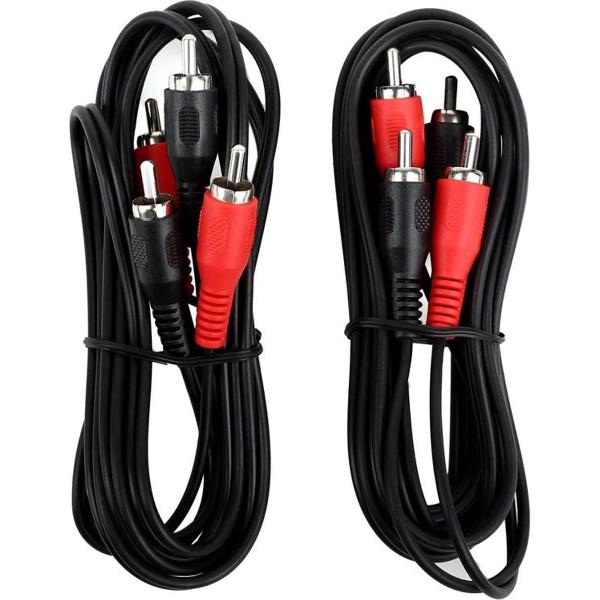 Verbindingskabel 2x 1,5 Meter RCA RCA Kabel