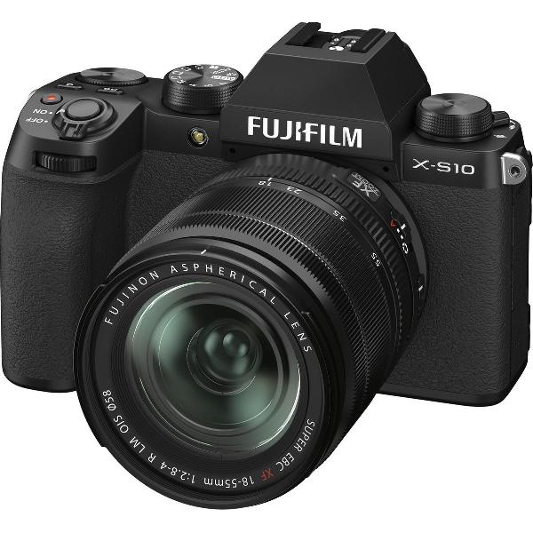 Fujifilm X-S10 + XF 18-55mm f/2.8-4 - Zwart
