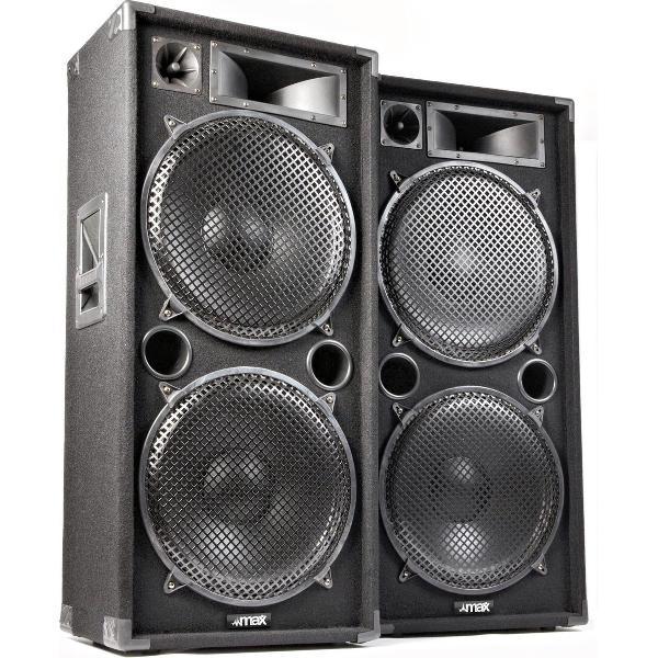 SkyTec MAX215 disco speakerset 2x 15 4000Watt