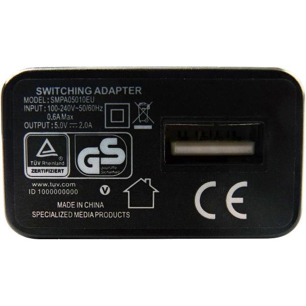 3A lader TUV gekeurd 2,2 m Oplaadkabel USB 3.0 en oplader adapter met stekker. Past ook op Huawei. o.a. Mate 20, Mate 20 Lite, Mate 20RS, Nova 3