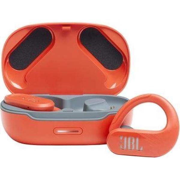 JBL Endurance Peak II - Coral - Draadloze In-Ear Oordopjes