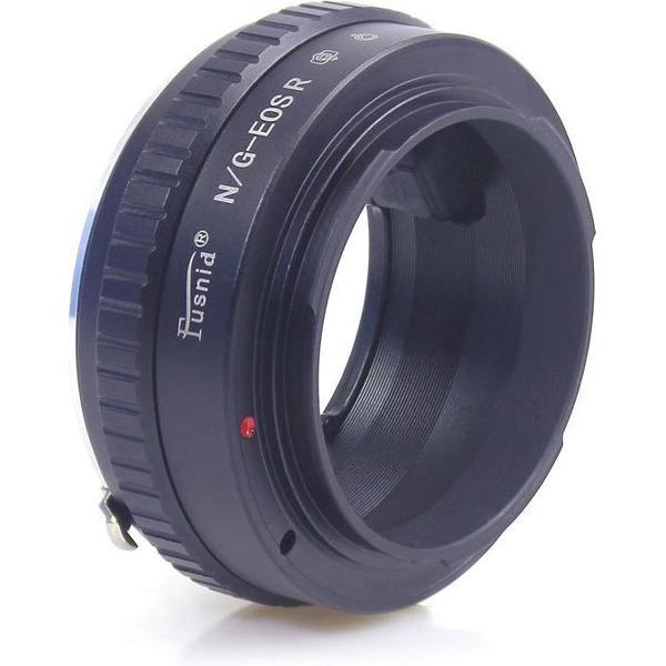 Adapter AI-EOS.R met Ring: Nikon F/AI/AIS/D/AF-S mount Lens - Canon EOS R mount Camera