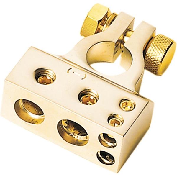 Batterij Behuizing / negative (goud ) 1 x 35 mmÂ² / 1 x 20 mmÂ² / 2 x 10 mmÂ²