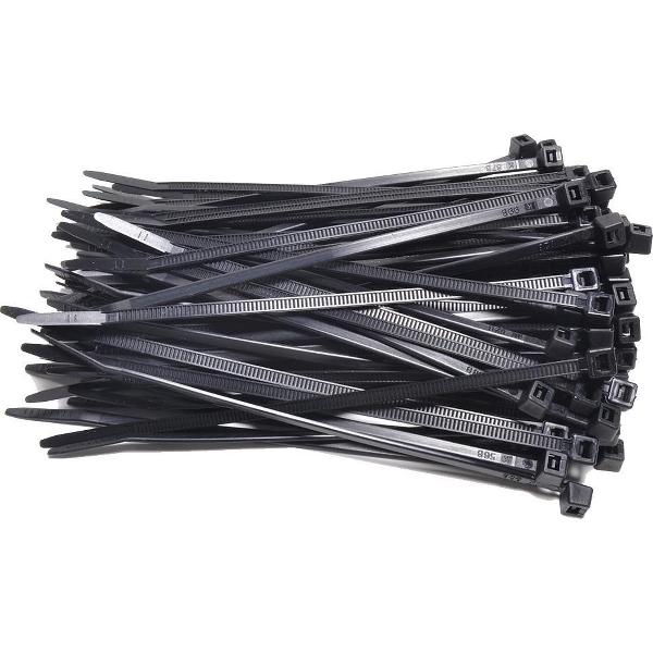 RL Sales Kabelbinders 3,6 x 140 mm - zwart - zak 100 stuks - tiewraps - Binders