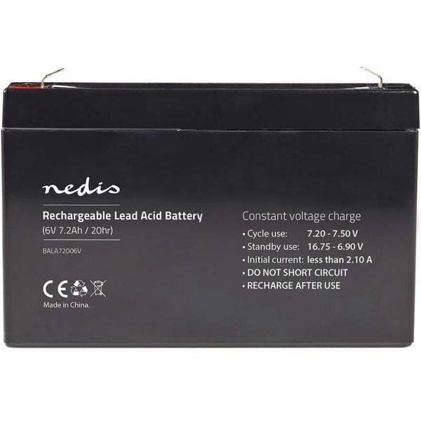 Nedis BALA72006V Oplaadbare Loodzuuraccu 6v 7200 Mah 151 X 34 X 95 Mm