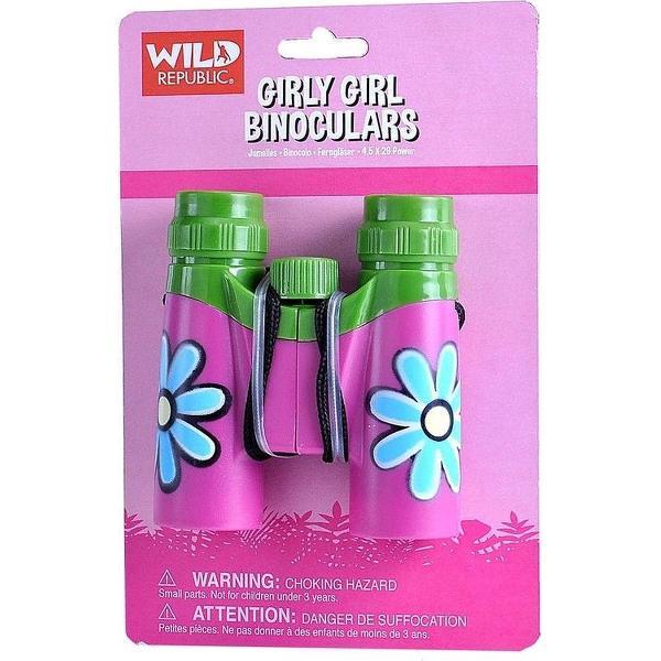 Speelgoed verrekijker voor kinderen bloemenprint - Buitenspeelgoed kinderen - Safari/verkenner/explorer thema speelgoed