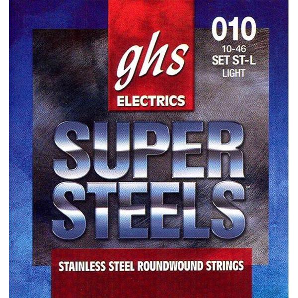GHS STL Light Super Steels Electric Guitar Strings
