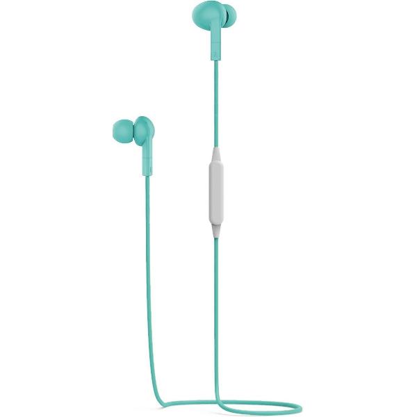 Pantone PT-WE001L hoofdtelefoon/headset In-ear Bluetooth Blauw