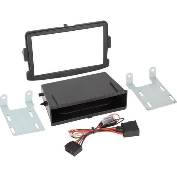 2-DIN paneel Inbay® Dacia / Opel / Renault > zwart