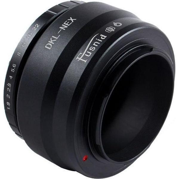 Adapter DKL-NEX: DKL Lens - Sony NEX en A7 FE mount Camera