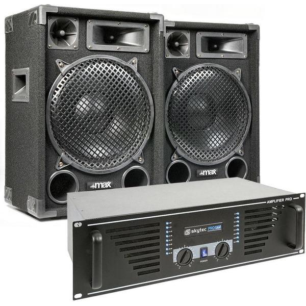 MAX 'Dark Night 12' geluidsinstallatie - 1400W max.