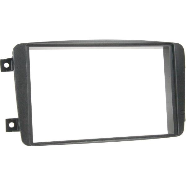 2-DIN Paneel Mercedes Benz C-Klasse/ CLK-Klasse/ Vito/ Viano Kleur: Zwart