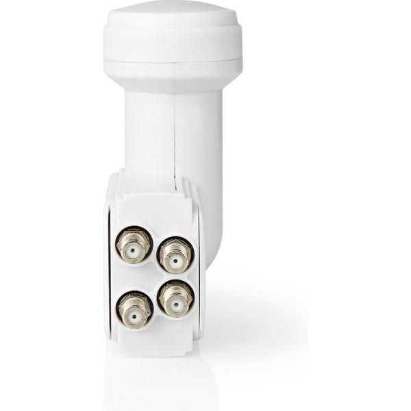 Nedis SLNB10QTWT Universele Lnb Quattro Ruisgetal 0,2 - 0,85 Db