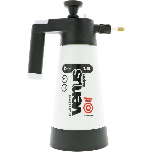 Kwazar Black Venus Super 360 Pro+ HD Solvent Handpomp Sprayer 1500 ml