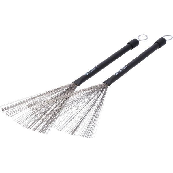 Fazley Stix Brushes metaal, uitschuifbaar