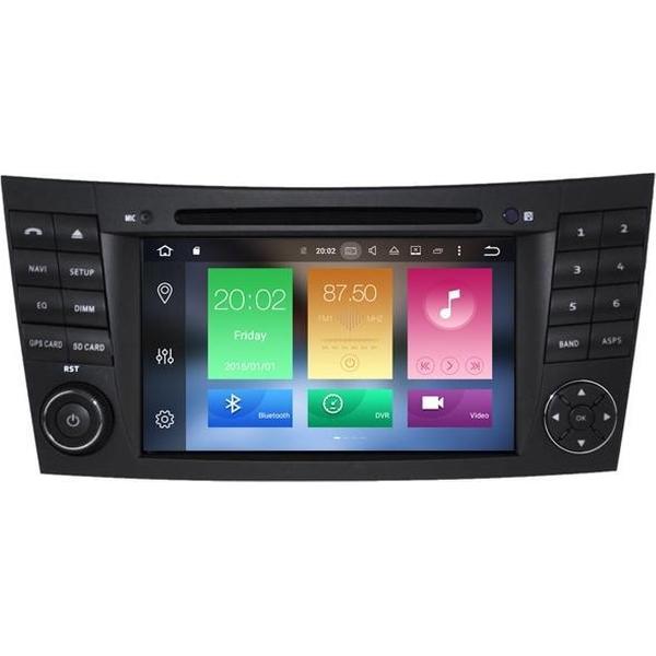 RV 5799 Android 9.0 Navigatie Mercedes E klasse W211 dvd carkit usb dab+
