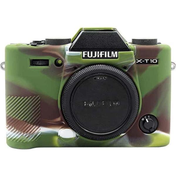 PULUZ zachte siliconen beschermhoes voor FUJIFILM X-T20 (camouflage)