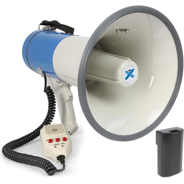 Megafoon - Vonyx MEG065 - Megafoon 65W met herlaadbare accu, MP3 op USB/SD, opnamefunctie