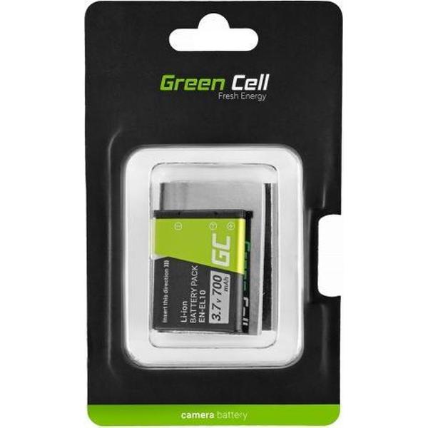 Batterij EN-EL10 Nikon Coolpix S60, S80, S200, S210, S220, S500, S520, S3000 3.7V 700mAh