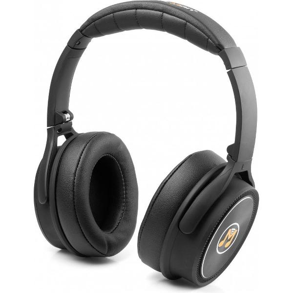 Technaxx MusicMan Hoofdtelefoons Hoofdband 3,5mm-connector Bluetooth Zwart