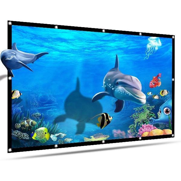 Overmax Pro Screen - 100 inch - Zwart