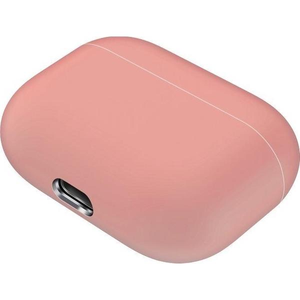 Mobigear Siliconen Cover Licht Roze voor Apple AirPods pro