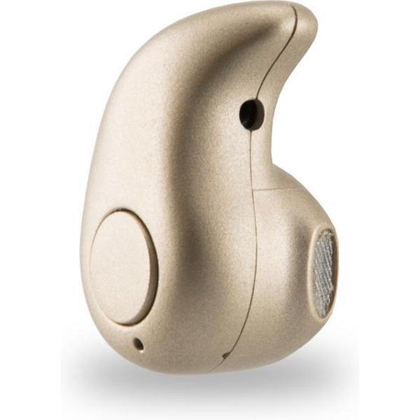 Sinji Bluetooth Headset - Handsfree Bellen - Auto Draadloos Bellen - In-Ear - Goud