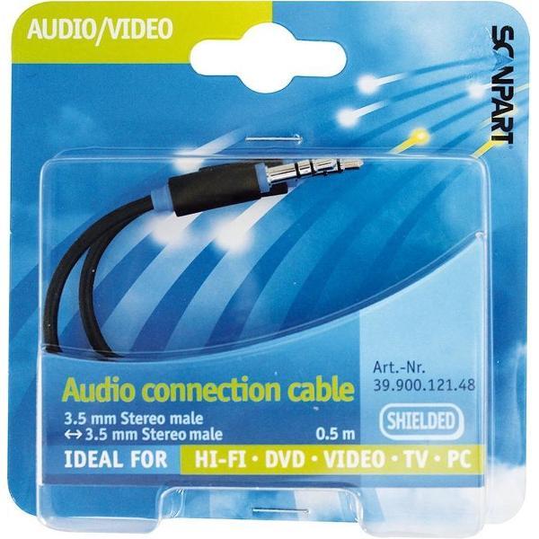 Scanpart Aansluitkabel 3.5 S(m)-(m) 0.5m