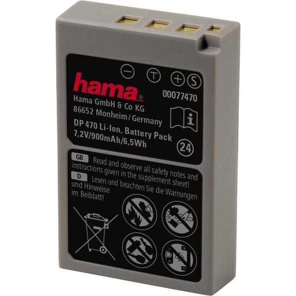 Hama Li-ion-accu DP 470 Voor Olympus BLS-50