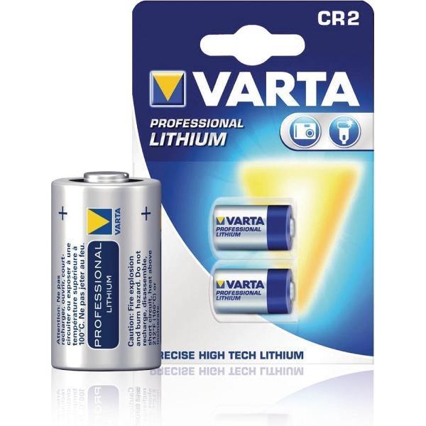 Varta Cr2-2 Lithium Fotobatterij 3 V 920 Mah 2-blister