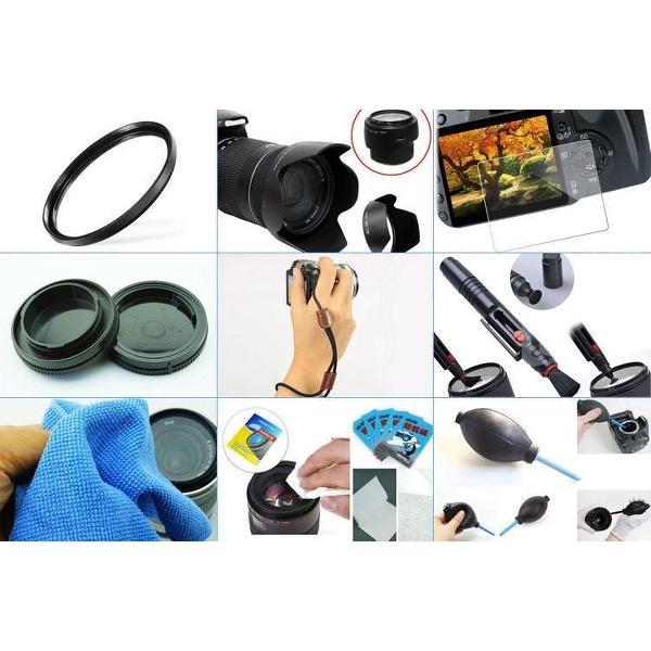 10 in 1 accessories kit voor Sony A5100 + 16-50mm OSS