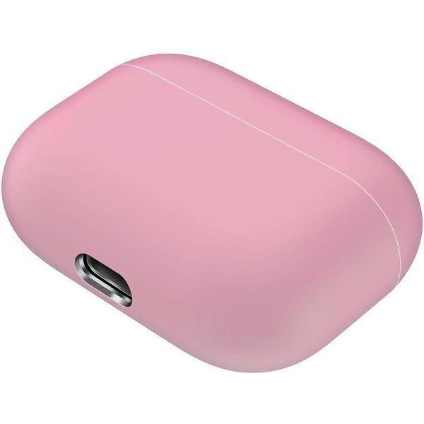 Case Cover Voor Apple Airpods Pro- Siliconen design-Roze Watchbands-shop.nl