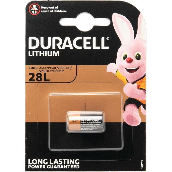 Duracell PX28L - 2CR-1/3N - L544 - 2CR13252 6V Lithium batterij - 1 stuk
