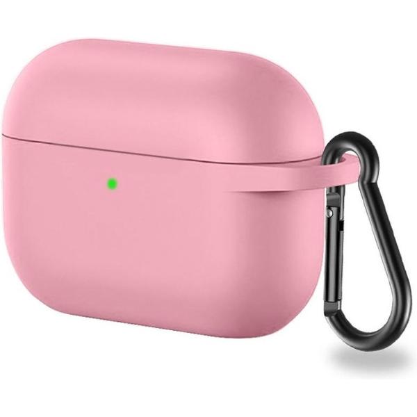 Lunso - Softcase cover hoes - AirPods Pro - Lichtroze
