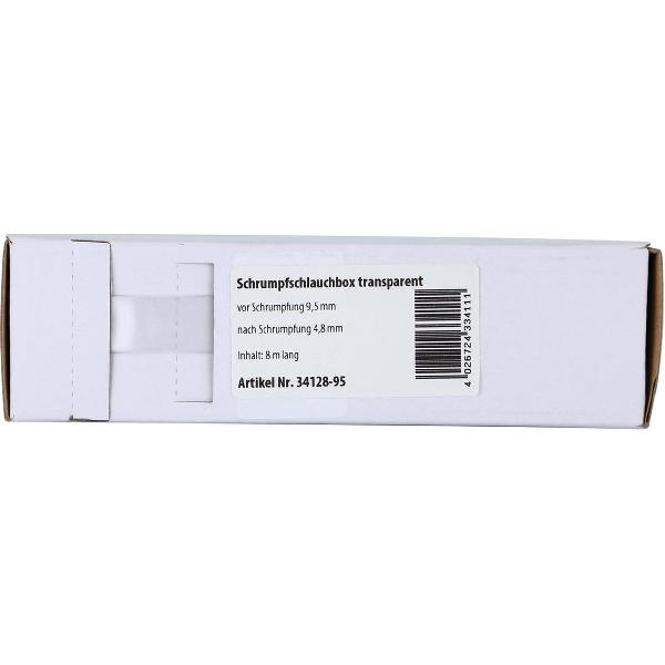 Krimpkous transparant Ø 9.5 mm / Lengte 8 meter