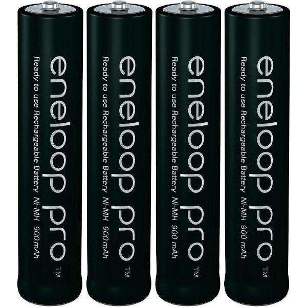 Panasonic Eneloop PRO oplaadbare AAA batterij - 930 mAh - NiMH - 4 stuks