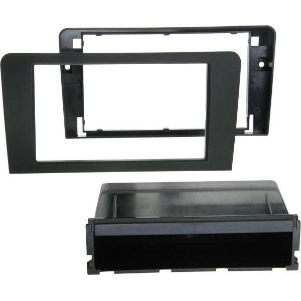 2-DIN Paneel with pocket PRO Audi A3 (8P/8PA) 2003-2012 Kleur: Zwart