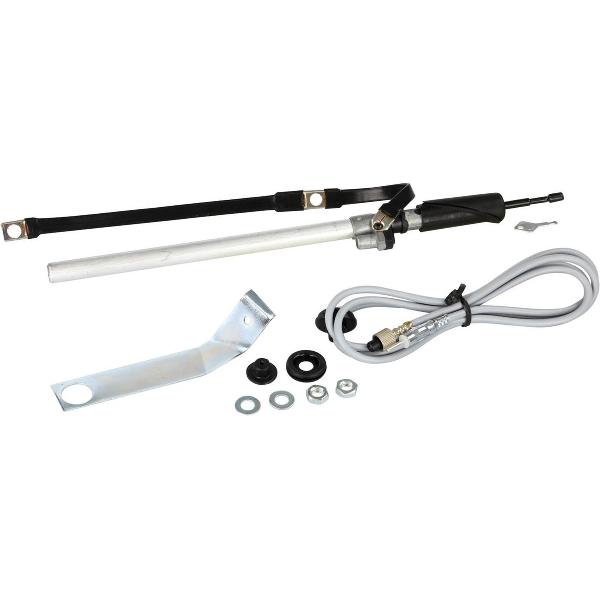 Telescoop Antenne Volkswagen Golf 3 1991-1996 Chroom Incl. 90cm kabel