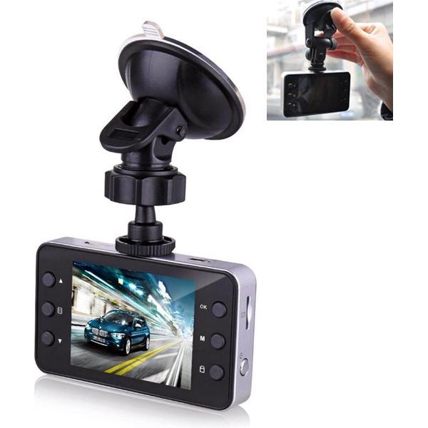 K6000 2.3 inch 120 graden groothoek Full HD 1080P video-autod vr, Dashcam / bewegingsdetectie, met 2 nachtzicht invullicht