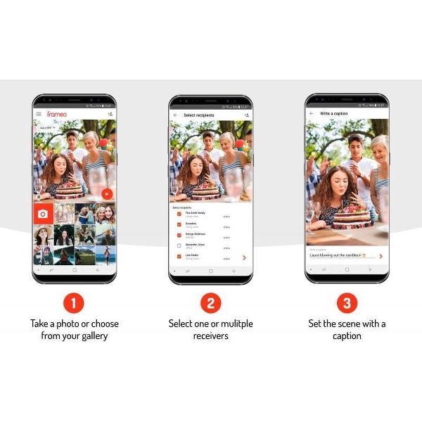 Braun Digiframe 1019 WIFI - 10.1 - 1280 x 800 - 16:10
