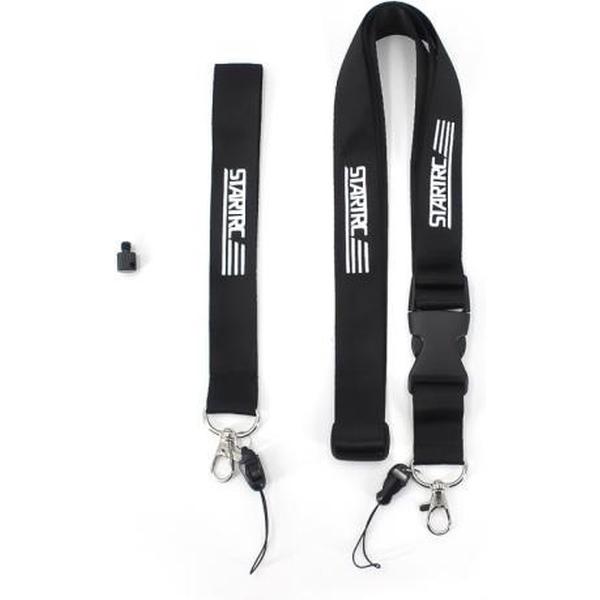 STARTRC 2-in-1 draagriem Polstouw voor Xiaomi FIMI PALM-camera / DJI OSMO Pocket / OSMO Pocket 2 (zwart)