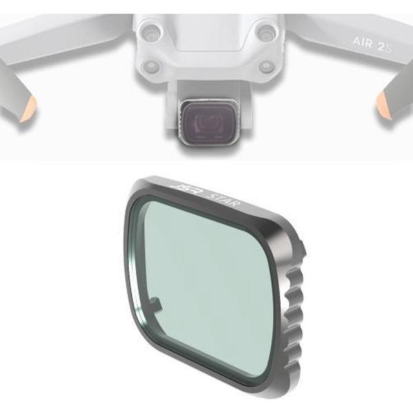 JSR KS STAR Effectlensfilter voor DJI Air 2S, aluminium frame