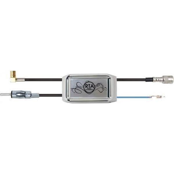 Antennesplitter actief AM/FM ISO M - DAB+ SMB F / DIN M