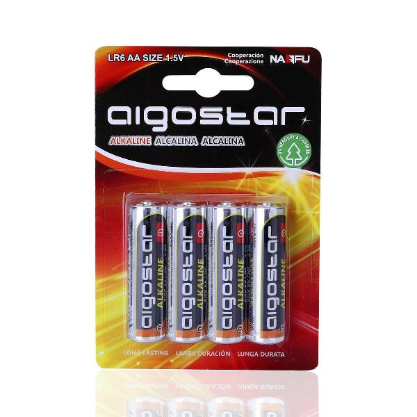 Aigostar AA Alkaline batterijen - LR6 - 1.5V - 4 stuks